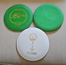 3 Lightweight discs 2 drivers & 1 putter Gateway Disc Golf Excellent Condition 