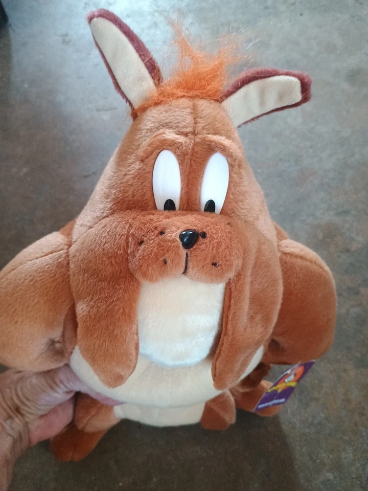 De Colección Héctor El Bulldog Perro de Pie Looney Tunes 14" Peluche Nanco Raro Difícil de Encontrar con Etiqueta Foto 2 de 4