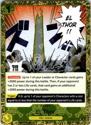 El Thor OP05-114 Jolly Roger Foil Premium Booster The Best