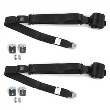 Amc Matador 1971 - 1978 Standard 3pt Bk Seat Kit Wbrackets-2 Belts Amc Matador 1971 - 1978 Standard 3pt Bk Seat Kit Wbrackets-2 Belts