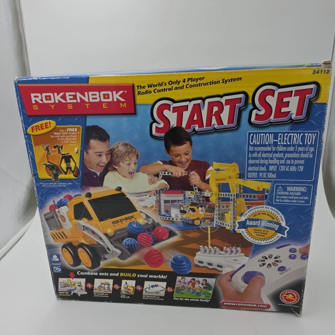 Ponts Et Routes Rokenbok Systems - Manuel Incomplet + 82 Pièces Bonus - Compatible Lego