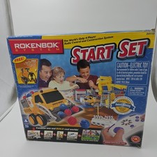 VINTAGE Rokenbok System Starter Set Wireless RC Power Sweeper INCOMPLETE