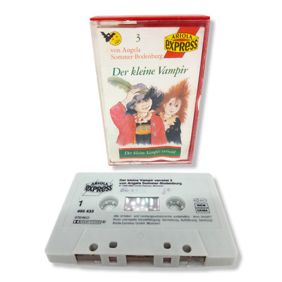 Der kleine Vampir Verreist Folge 3 MC Kassette Ariola Express Angela Sommer Bode