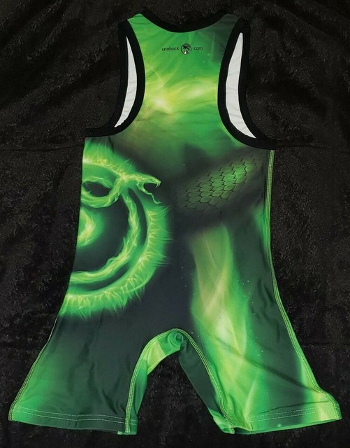 NEW Green Snake Wrestling Singlet Folkstyle Freestyle Greco eBay