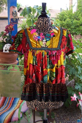 farm rio winter garden dress Black Mini Long Sleeves  The fluid silhouette NWT~$180~FARM RIO XL/L SOLD OUT