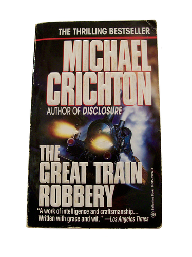 DER GROSSE ZUGRAUB von Michael Crichton (1994, Ballantine Books Taschenbuch)