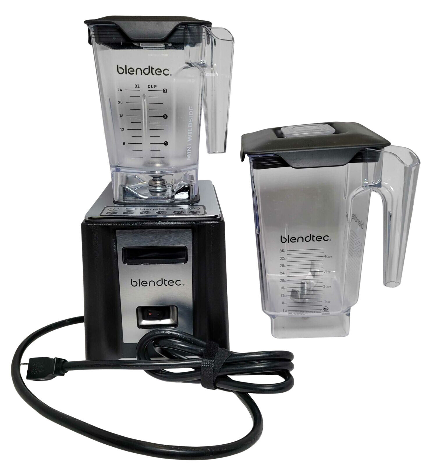 Blendtec ICB3 120V Commercial Smoothie Blender - Clear and Blendtec ICB3 120V Commercial Smoothie Blender - Clear and