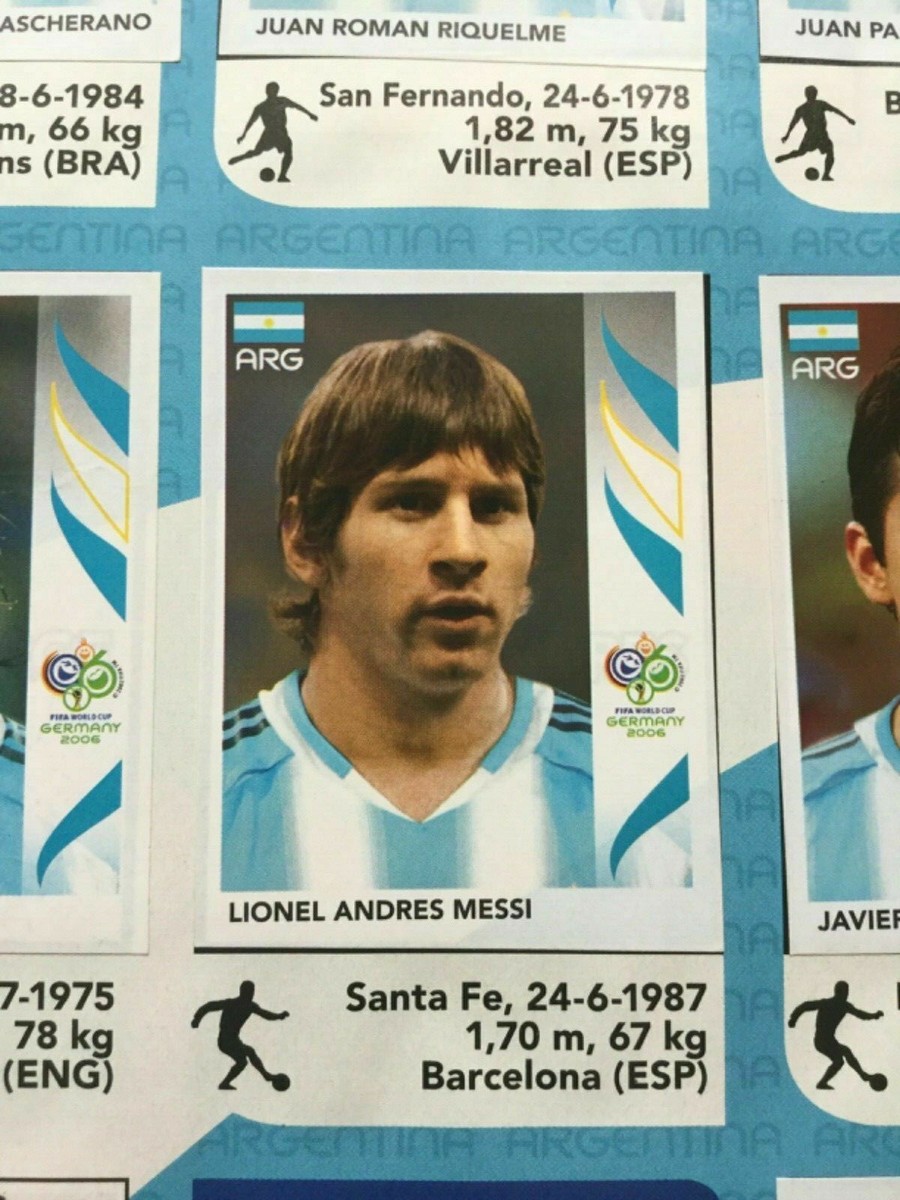 PANINI WORLD CUP 2006 COMPLETE STICKER ALBUM 0-596 - NOW 20 YEARS