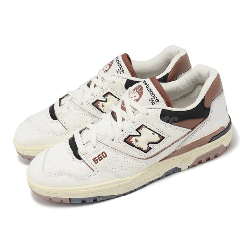 New Balance 550 NB Vintage Pack Pecan Men Unisex Casual Shoes BB550VGC-D