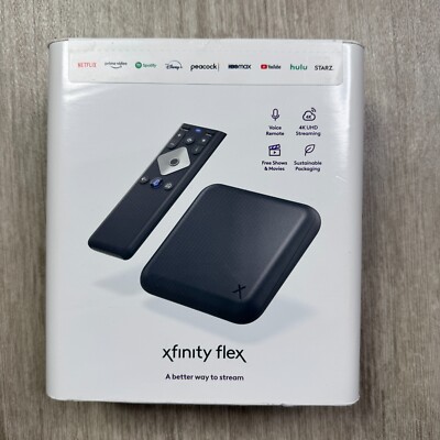 Cable Box Xfinity Flex Peacock Free Xfinity Flex 4K UHD Streaming