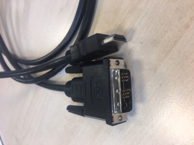 Adapterkabel HDMI (m) > DVI (m) 2m schwarz Single Link