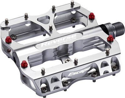 Reverse Escape Pedal - Plattform Aluminium - MTB - Chrom - 406 g / Paar