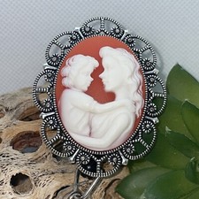 Mother Child Family Pediatrics Lanyard Retractable Reel ID Card Badge Holder