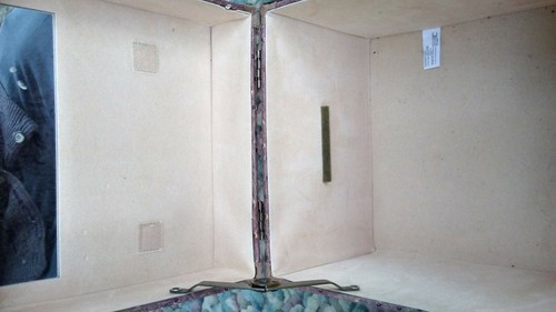 Markwins train Cosmetic case box suede  leather Trim  - Picture 11 of 12