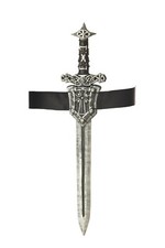 Knight Sword with Crusader Sheath Costume Accessory