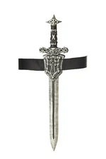 Knight Sword with Crusader Sheath Costume Accessory 