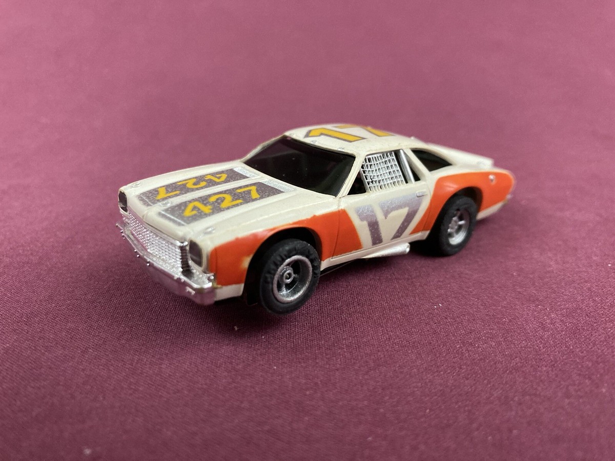 Vintage Aurora AFX HO Scale Slot Car Chevy Chevelle #17 White