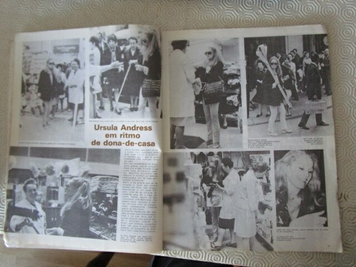 A PORTUGUESE  MAGAZINE YEAR 1974 AGATHA CHRISTIE URSULA ANDRESS NO US SHIPPING - Picture 4 of 10