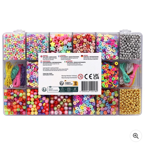 Ultimate Bead Studio DIY Friendship Bracelet Set with 10,000 Pieces - Picture 2 of 24
