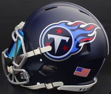 TENNESSEE TITANS NFL Riddell SPEED Full Size Authentic Football Helmet