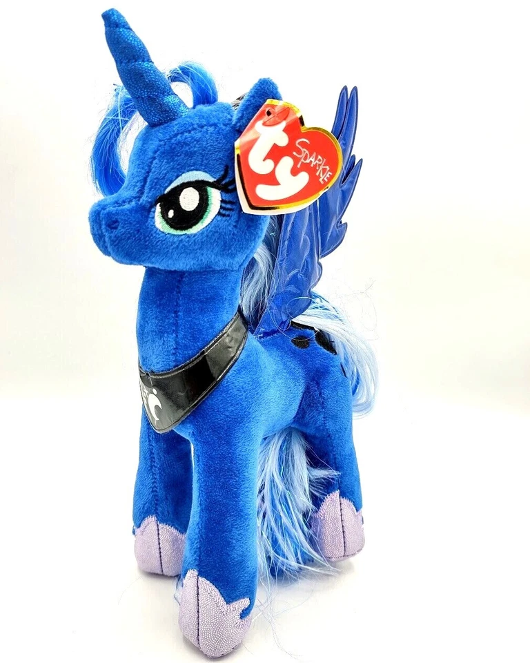 Peluche My Little Pony Princesa Cadanza o Princesa Luna 9" Ty Sparkle Foto 2 de 4