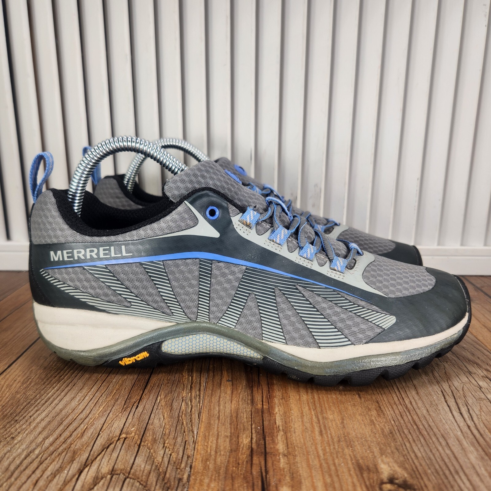 Scarpe da trekking Merrell Siren Edge Vibram J35516 grigie da donna taglia 9