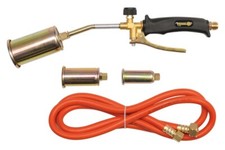 Gasbrenner Aufschweiß Brenner Dachbrenner Handlötgerät 4-tlg. Abflammgerät 