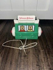 Vintage 1983 Johnson & Johnson Stack & Shapes Dump Truck Toy No Shapes