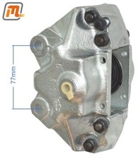 FORD 17M/20M/26M (P7) Bremssattel vorne rechts 125PS ohne Bremsklötze