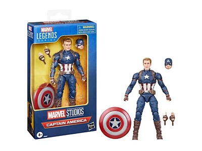 Figurine - Marvel Legends - Marvel Studios - Captain America - Hasbro - Photo 1/4