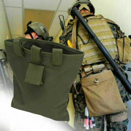 Marsupio tattico Molle Dump con coulisse rivista Mag marsupio utilità marsupio vita - Foto 4 di 21