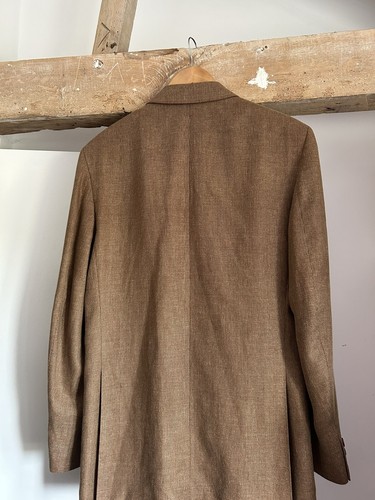 Blazer Chaqueta Deportiva Vintage DAKS Forrada 40T Lana Lino Seda DAKS Jermyn Street - Imagen 20 de 24