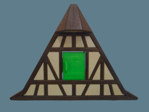 Playmobil Fachwerkhaus Giebel 3716 Ritterburg Mittelalter