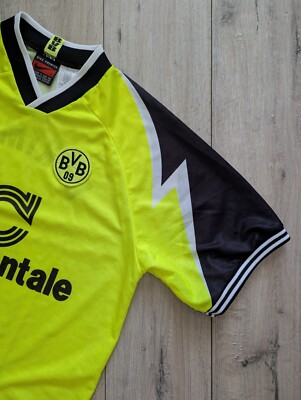 Nike Borussia Dortmund BVB 09 1995-96 Vintage Home Football Shirt