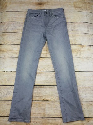 Old Navy Boys 14 Karate Slim Jeans Grey 