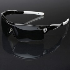 Half Frame Khan Wrap Around Sport Cycling Baseball Ski Snow Board Men Sunglasses