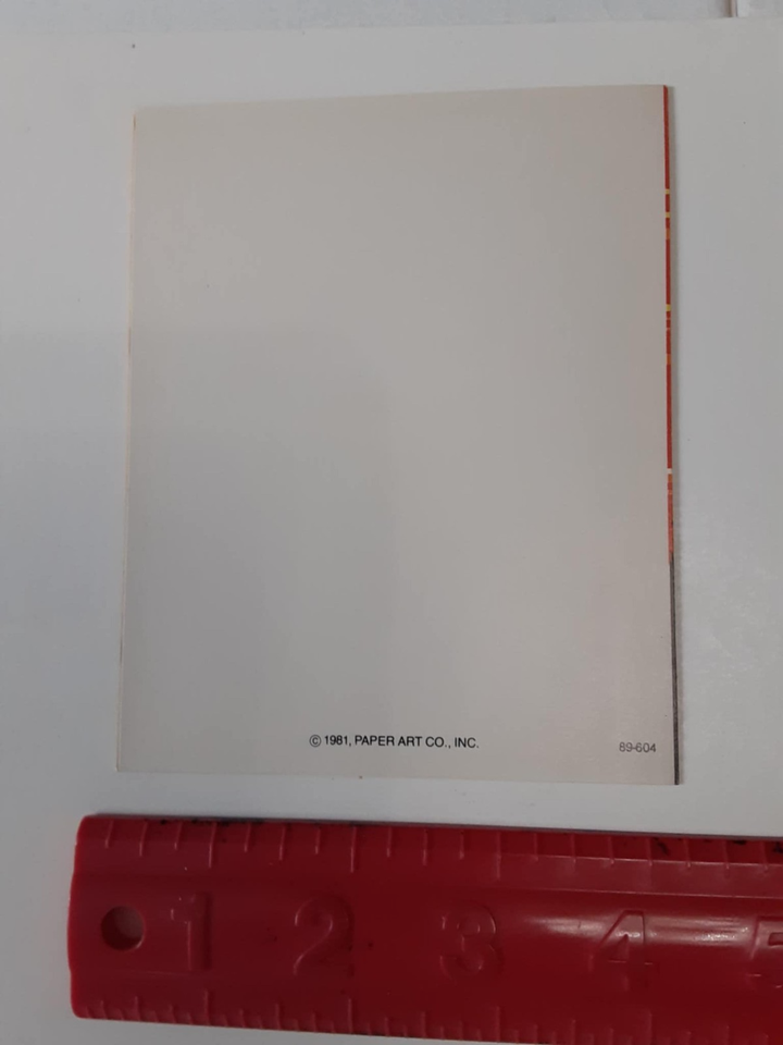 Old Vintage Halloween Party Skeleton RIP Invitation Paper Art Co. 1981 ...