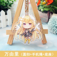 Pendant Anime Keychain DATE A LIVE Cosplay Itabag Keychain Collection Gifts 15