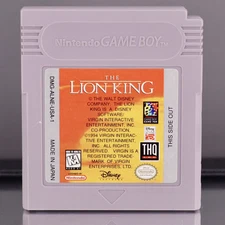 Disney's Lion King Nintendo Game Boy (Cart Only)