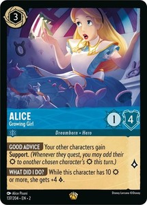 Alice - Growing Girl 137/204 Rise of the Floodborn