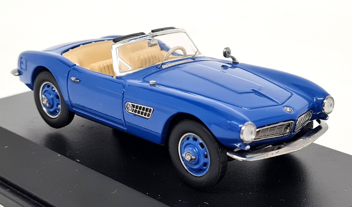Schuco 1/43 - BMW 507 Roadster Blue Diecast Scale Model Car