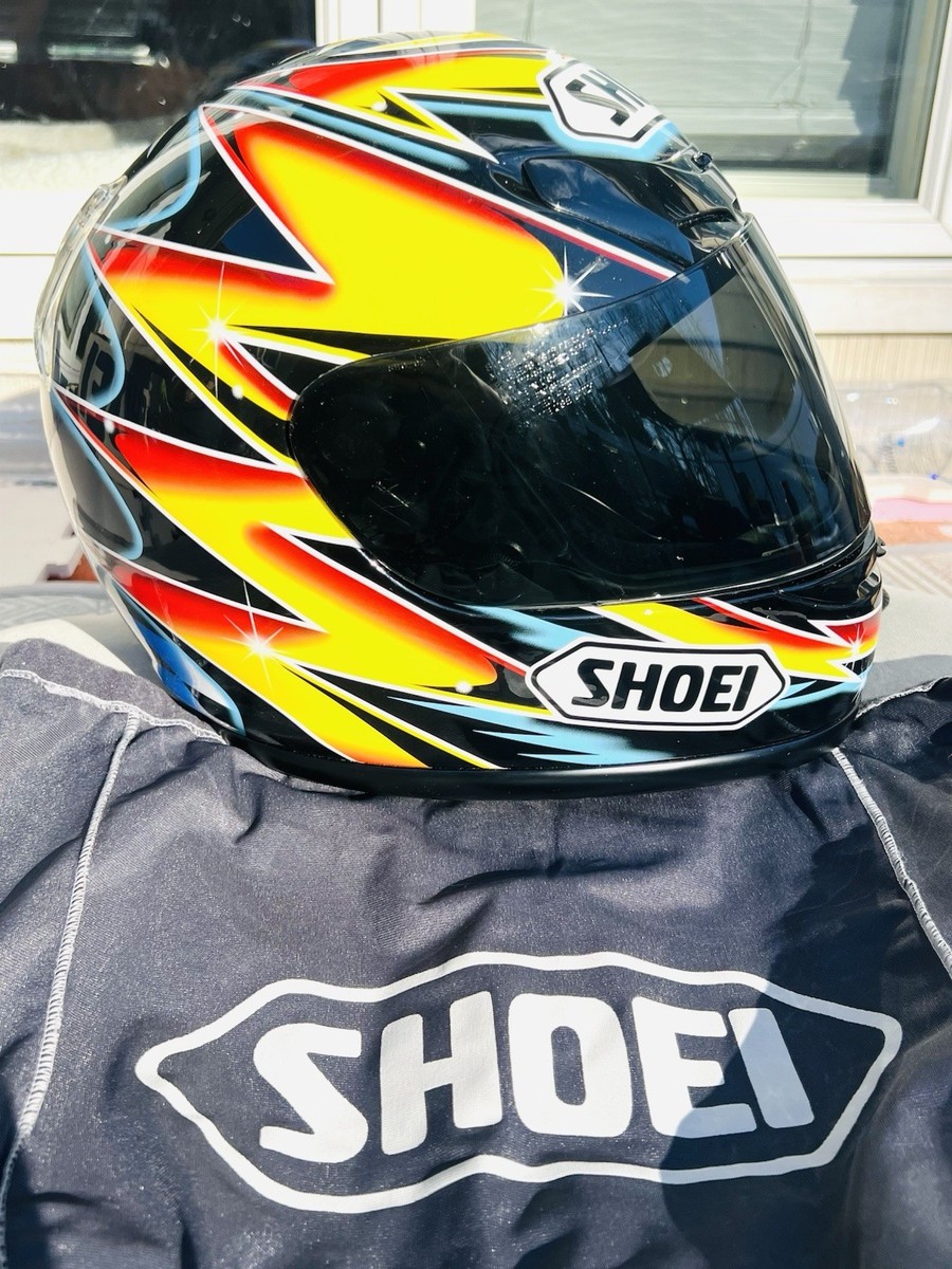 Vintage 1999 Shoei X-TEC “Lightning Strike” Full Face Helmet/ULTRA