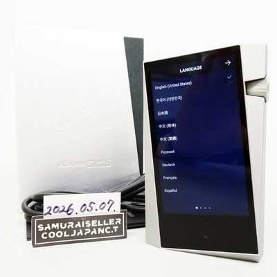 Astell & Kern A&norma SR25 Moon Silver AK-SR25-MS Digital Audio Player 64GB Used
