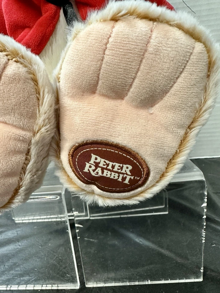 DanDee Peter Rabbit 20” Rabbit Plush Red Coat Super Soft EUC - Image 3 of 4