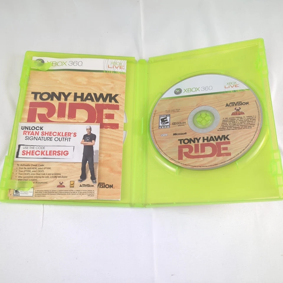 Activision XBox 360 Tony Hawk Ride Skateboard Wireless Board Controller & Game - Image 4 of 4