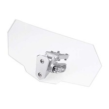 Universal Motorcycle Windshield Extender Adjustable Wind Deflector Transparent