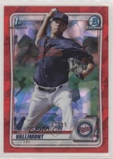 2020 Bowman Chrome Sapphire Edition Red 2/15 Chris Vallimont #BCP-78 g6p