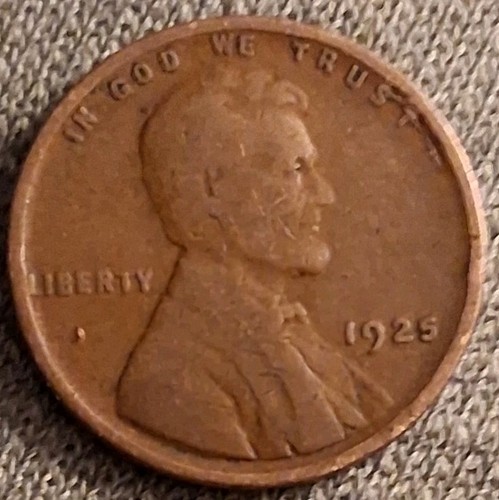 1925 Lincoln Wheat Cent Multiple Cuds & Pre Cuds. Nice Connect The Dots. C-Pics - Picture 13 of 18
