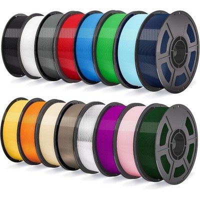 16KG 1.75mm HF PETG Filament Bundle High Accuracy +/- 0.02mm Multiple Colors