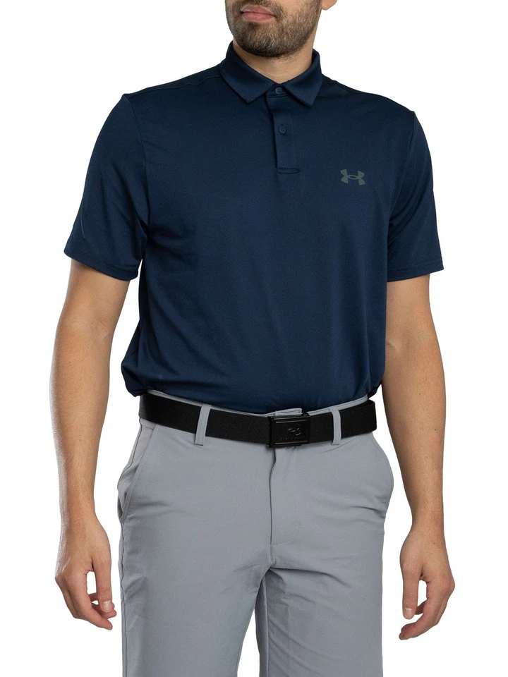 Under Armour Pour des hommes Polo Matchplay, Bleu - Photo 1/4